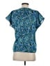 Talbots Blue Short Sleeve Blouse Size S (petite) - photo 2