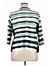 MING WANG 100% Polyester Teal 3/4 Sleeve Blouse Size 0X - photo 2