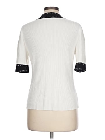Karl Lagerfeld Paris Short Sleeve Top (view 2)