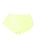 Fabletics 100% Polyester Yellow Athletic Shorts Size L - photo 1