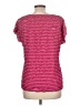 Notations 100% Nylon Pink Short Sleeve Top Size L - photo 2