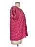 Notations 100% Nylon Pink Short Sleeve Top Size L - photo 4