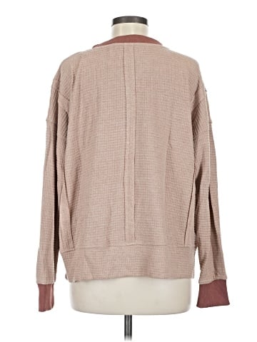 Hem & Thread Pullover Sweater (view 2)