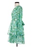 Jessica Simpson 100% Polyester Paisley Green Cocktail Dress Size XS - photo 5