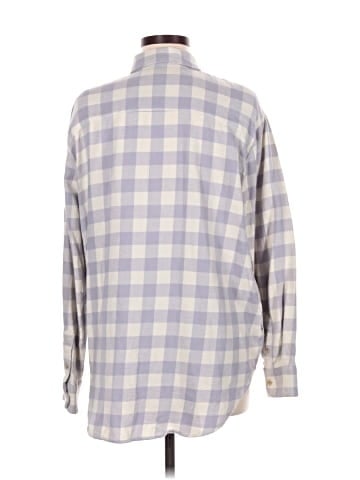 Madewell Flannel Sunday Shirt in Latton Plaid (view 2)