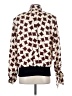 Pierre Cardin 100% Polyester Print Ivory Long Sleeve Blouse Size 8 - photo 2