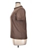 Agenda Brown Short Sleeve Top Size XL - photo 5