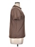 Agenda Brown Short Sleeve Top Size XL - photo 4