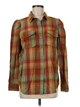 Treasure & Bond Long Sleeve Button Down Shirt