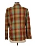 Treasure & Bond Plaid Brown Long Sleeve Button-Down Shirt Size M - photo 2