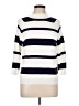 White Stag Stripes White Pullover Sweater Size 12 - 14 - photo 1