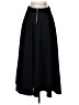 H&M Solid Black Formal Skirt Size 4 - photo 2