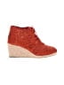 TOMS Red Wedges Size 10 - photo 1