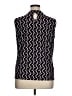Tommy Hilfiger Black Sleeveless Button-Down Shirt Size XL - photo 2