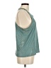 Asics 100% Polyester Teal Tank Top Size M - photo 4