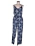 George 100% Viscose Paisley Blue Jumpsuit Size UK 14 / US 10 - photo 1