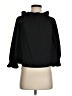 Tuckernuck 100% Polyester Black 3/4 Sleeve Blouse Size XXS - photo 1