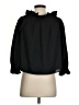 Tuckernuck 100% Polyester Black 3/4 Sleeve Blouse Size XXS - photo 2