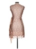 Assorted Brands 100% Polyester Tan Cocktail Dress Size L - photo 2