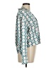 Reserved Teal Long Sleeve Blouse Size 6 - photo 4