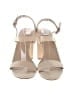 BP. 100% Leather Ivory Sandals Size 6 1/2 - photo 2