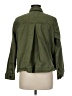 Madewell 100% Cotton Solid Green Jacket Size M - photo 2