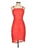 Lush 100% Polyester Orange Cocktail Dress Size S - photo 1