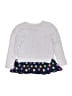 Appaman Polka Dots Gray Pullover Sweater Size 6 - photo 2