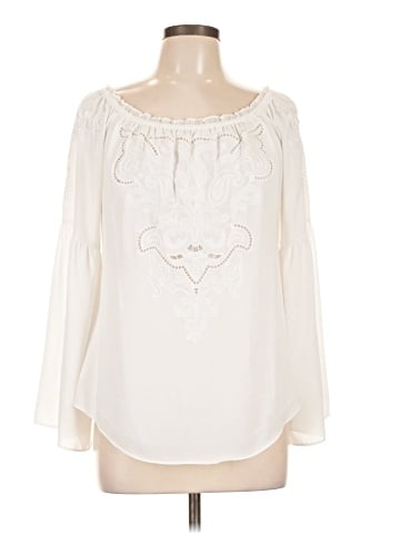 White House Black Market Long Sleeve T-Shirt (view 1)