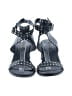 Steve Madden 100% Leather Black Sandals Size 9 1/2 - photo 2