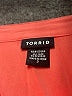Torrid 100% Rayon Orange Sleeveless T-Shirt Size 2X Plus (2) - photo 7