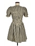 Shein Houndstooth Brown Casual Dress Size M - photo 1