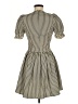 Shein Houndstooth Brown Casual Dress Size M - photo 2