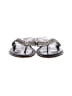 Reef Silver Flip Flops Size 10 - photo 2