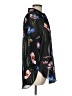 Raffinalla 100% Polyester Floral Black 3/4 Sleeve Blouse Size 10 - photo 4