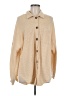 Unbranded Houndstooth Tan Long Sleeve Blouse Size M - photo 1