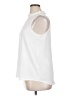 Olivia Grey 100% Polyester White Sleeveless Blouse Size XL - photo 5
