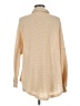 Unbranded Houndstooth Tan Long Sleeve Blouse Size M - photo 2