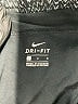 Nike 100% Polyester Chevron-herringbone Black Athletic Shorts Size L - photo 3