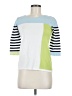 Pure Amici 100% Cotton Color Block Blue Sweatshirt Size M - photo 1
