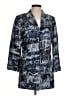 Chico's Print Blue Coat Size Sm (0) - photo 1