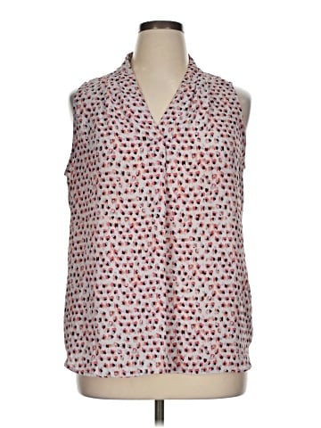 Adrianna Papell Sleeveless Blouse (view 1)