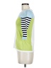 Pure Amici 100% Cotton Color Block Blue Sweatshirt Size M - photo 5