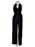 Nicole Miller Solid Black Jumpsuit Size 12 - photo 1