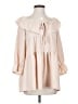 Unbranded 100% Polyester Pink 3/4 Sleeve Blouse Size S - photo 1