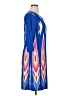 Magic Graphic Blue Casual Dress Size 1X - photo 4