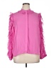 Zara Pink Long Sleeve Blouse Size XL - photo 1