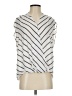 Worthington 100% Polyester Stripes Ivory Sleeveless Blouse Size S - photo 1