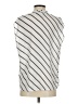 Worthington 100% Polyester Stripes Ivory Sleeveless Blouse Size S - photo 2