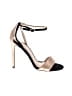 Topshop 100% Leather Gold Sandals Size 4 - photo 1